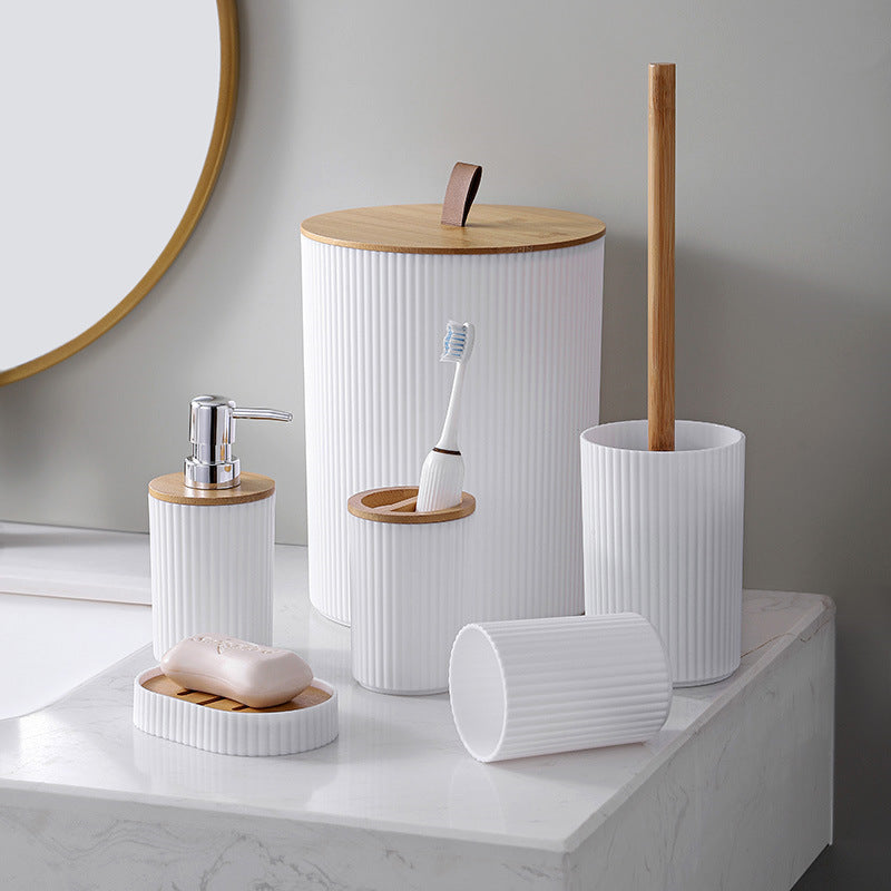 Bathroom Accessories Set, 6 Pieces