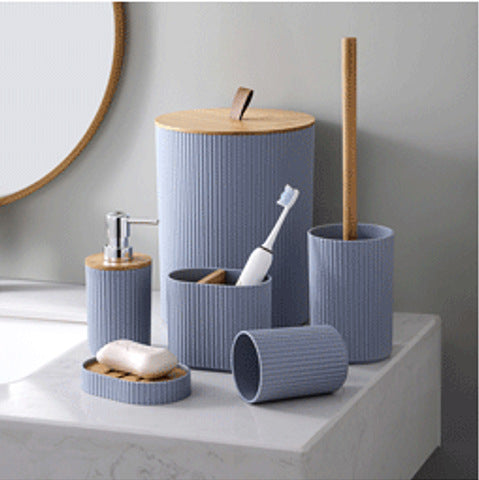 Bathroom Accessories Set, 6 Pieces