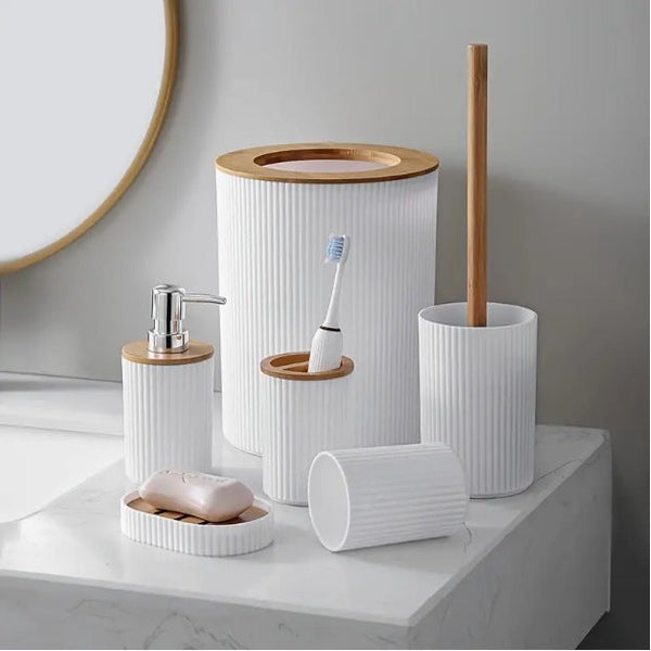 Bathroom Accessories Set, 6 Pieces