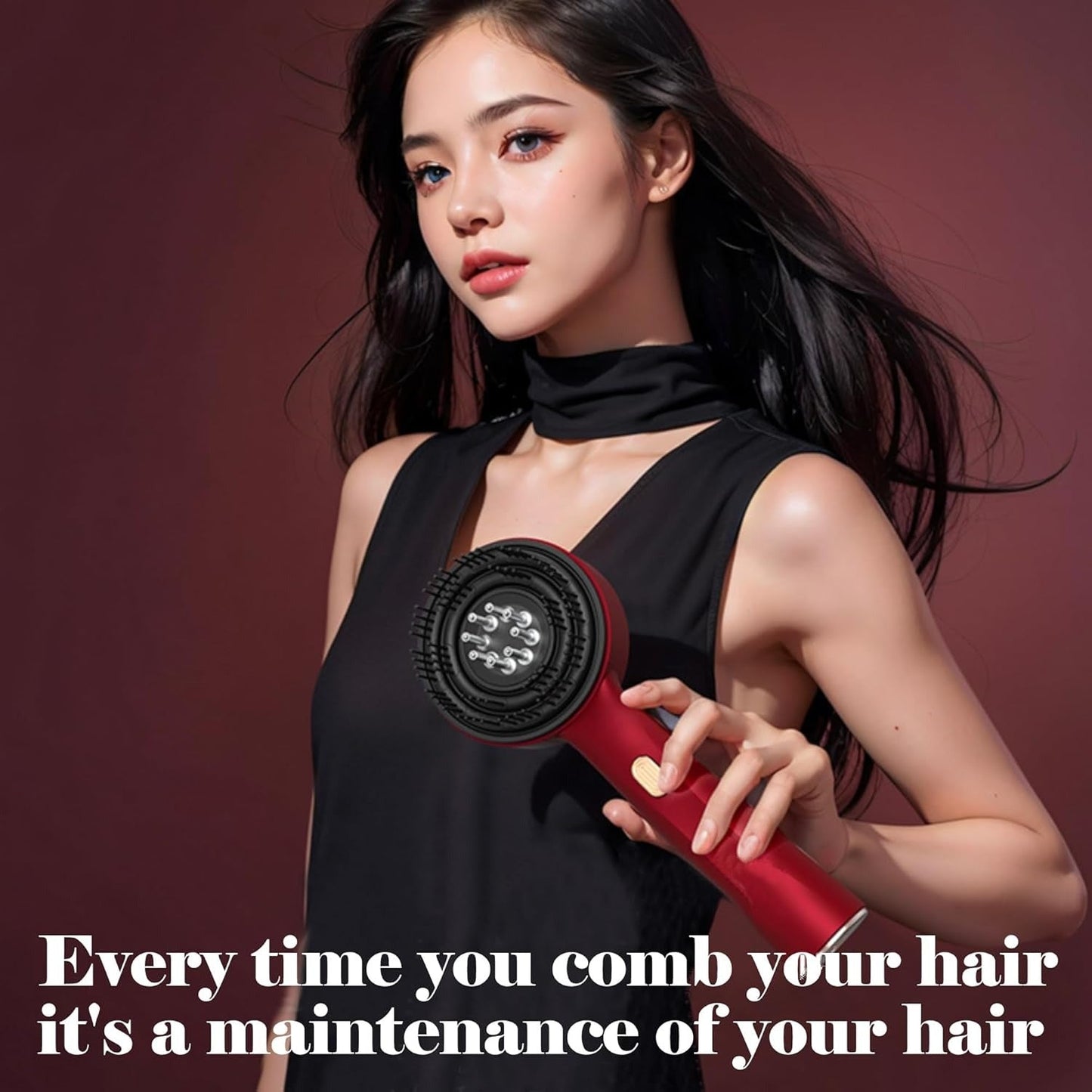 Scalp Massager Brush UAE – Oil Applicator & Hair Growth Tool Relax, Nourish & Stimulate – Anytime, Anywhere