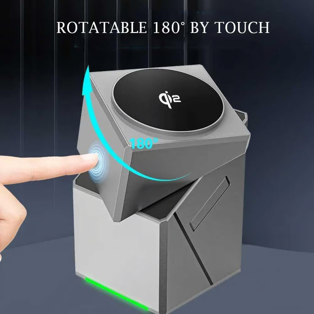 3-in-1 Magnetic Pop-up Wireless Charger
