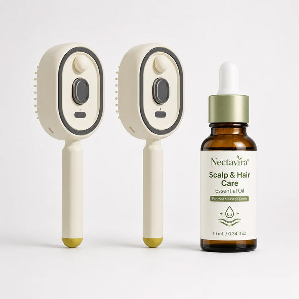 Steam Brush | Rechargeable Detangling Tool with Oil